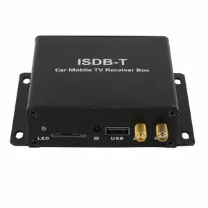 Auto Digital TV Box HD ISDB Pieno Seg Ricevitore ISDB-T Mini B-cas card Mobile Ricevitore TV Digitale per auto per il Giappone