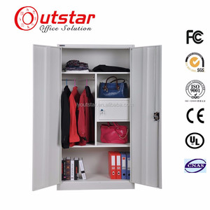 Moderne et garde-robe <span class=keywords><strong>Pas</strong></span> <span class=keywords><strong>Cher</strong></span> desigh acier <span class=keywords><strong>2</strong></span> <span class=keywords><strong>portes</strong></span> <span class=keywords><strong>armoire</strong></span> <span class=keywords><strong>penderie</strong></span> - Product Image 1