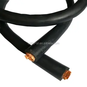 8mm2 20mm2 30mm2 60mm2 80mm2 flexible d'isolation de pvc de voiture batterie câble de soudage