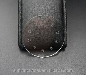 นาฬิกาข้อมือกระจกคริสตัลแซฟไฟร์สีแบบปรับแต่งได้ - Product Image 5