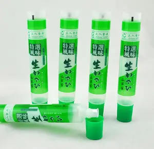 Tubes de tube souples en plastique de qualité alimentaire personnalisés pour les emballages alimentaires de moutarde