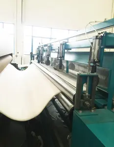 Hollow polyester fiber and wool quilt filling production line