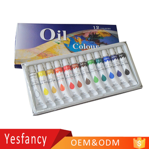 <span class=keywords><strong>De</strong></span> clase mundial <span class=keywords><strong>de</strong></span> 12 ml tubo <span class=keywords><strong>de</strong></span> pintura al óleo <span class=keywords><strong>de</strong></span> color materiales <span class=keywords><strong>de</strong></span> arte <span class=keywords><strong>de</strong></span> pintura <span class=keywords><strong>de</strong></span> secado rápido con ASTM EN71 - Product Image 1
