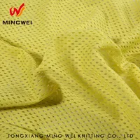 100% Polyester Verschiedene Typen Athletic 3D Air Metal PVC-beschichtetes Polyester Camouflage Mesh Fabric Knit