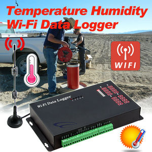 Wi-Fi <b>Data</b> <b>Logger</b> Analog Pulse Collector With Antenna And Terminal Block Connector Black Mater Industrial - Product Image 3
