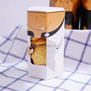 Lục giác Nougat gói hộp <span class=keywords><strong>Biscuit</strong></span> thực phẩm giấy Bao bì hộp - Product Image 3