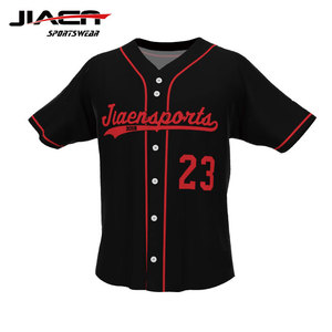 Neueste OEM benutzer definierte <span class=keywords><strong>Baseball</strong></span>-Uniformen Großhandel billig leer sublimierte Polyester Softball-Shirts <span class=keywords><strong>Baseball</strong></span>-Trikots