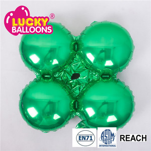 Rueda de la maravilla juguete inflable decoraciones fiesta de <span class=keywords><strong>cumpleaños</strong></span> de helio globo de la hoja - Product Image 4