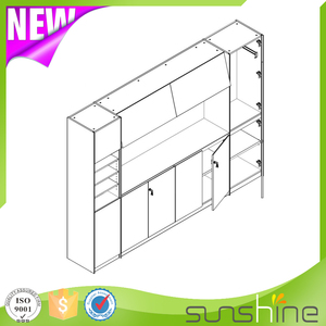 Đẹp thiết kế mới Treo Tường Văn phòng Tủ hồ sơ tủ - Product Image 2