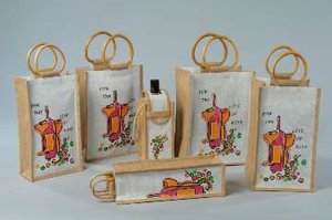 Sac fourre-tout en Jute, sac de luxe multifonctionnel à la mode et Durable, sacs de Shopping environnemental, meilleure vente en inde - Product Image 5