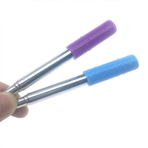 Tái Sử Dụng Có Thể Điều Chỉnh Bằng Thép Không Gỉ Có Thể Gập Lại Uống Rơm Kính Thiên Văn Rơm - Product Image 6