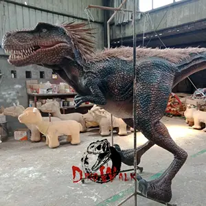 Attraction Amusement Out Fit Entertainment Theme Park Professional Animatronic Dinosaur Adult Costume