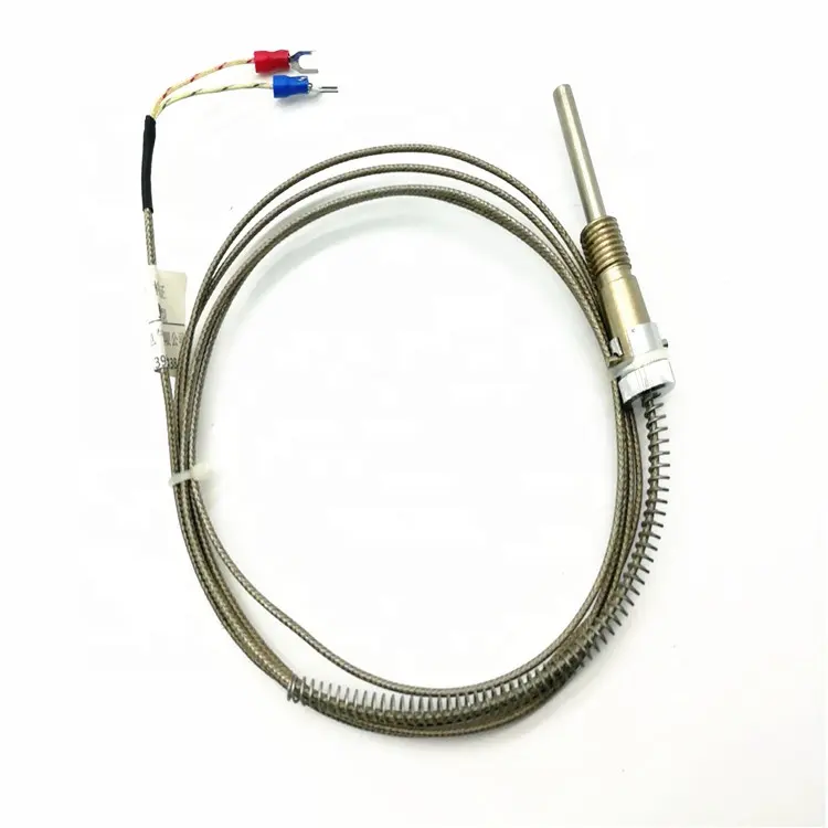 K J E T type thermocouple with bayonet adjusted spring prbe 4x30mm for injection molding machine