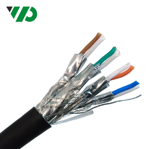 Noir 305m Rouleau PUR Cat7 Câble <span class=keywords><strong>S</strong></span>/<span class=keywords><strong>FTP</strong></span> Unterminated <span class=keywords><strong>CAT</strong></span> <span class=keywords><strong>7</strong></span> Câble <span class=keywords><strong>Ethernet</strong></span> - Product Image 2