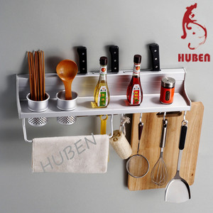 Étagère à évier de cuisine avec fixation murale, ustensiles ménagers épices, nouvel arrivage - Product Image 2
