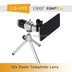 Универсальный мобильный телефон 12X объектива телескопа с штатив для смартфон / ip / / ноутбук