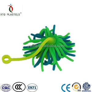 Fronte di sorriso Palla Palla di Promozione del Giocattolo Medusa <span class=keywords><strong>Yoyo</strong></span> Noddle Sfera Animale di Gomma TPR Soffici Noodle Palla - Product Image 6