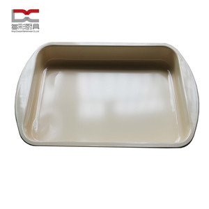 Herramientas de cocina para hornear, juego de bandeja de Metal de acero al carbono, recubrimiento de seguridad antiadherente, juego de sartenes para hornear, 2 uds., gran oferta de fábrica - Product Image 3