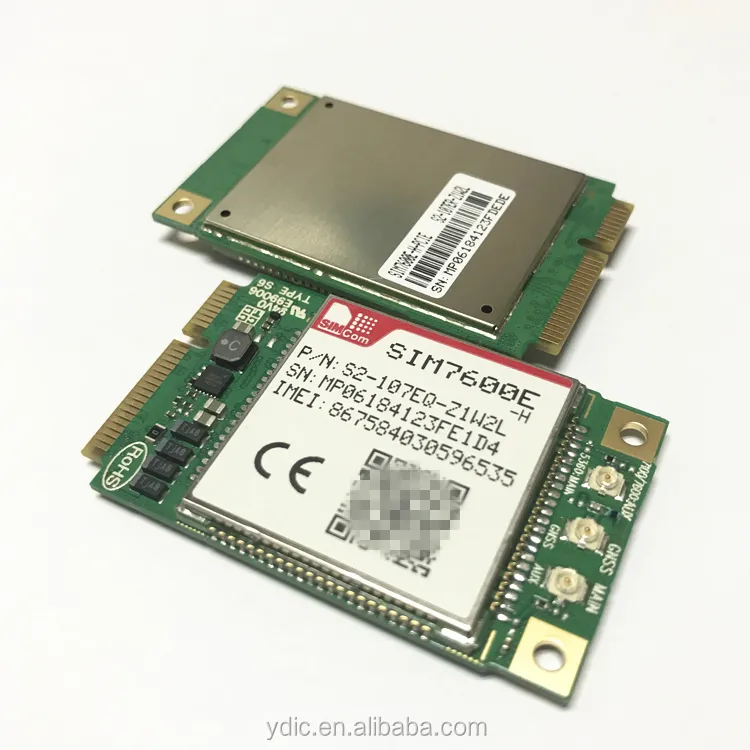 SIMCOM SIM7600E مصغرة PCIe SIM7600E-H SIM7600A-H SIM7600SA-H SIM7600JC-H متعدد الفرقة LTE وحدة CAT4 جي إس إم/جي بي آر إس/حافة وحدة