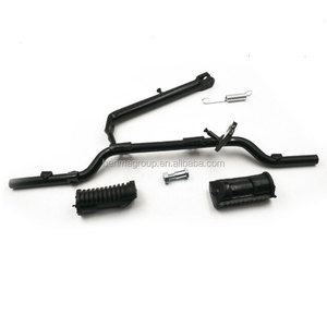 CG125 HJ125 HJ150 CG150รถจักรยานยนต์ชิ้นส่วนร่างกายขาตั้งด้านหน้าเท้า Assy