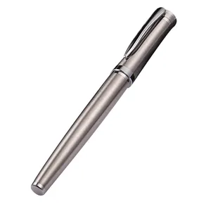 wholesale stainless steel pen steel heavy 2024tal roller pen stainless steel pens with logo