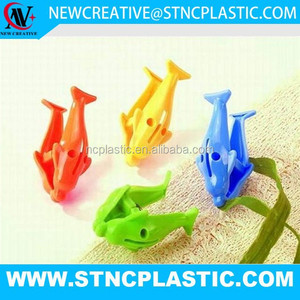 10pcs set <strong>fish</strong> shape plastic clothes hanger <strong>pegs</strong> - Product Image 2