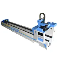 cnc industry laser equipment stainless steel pipe tube fiber laser cutting machine