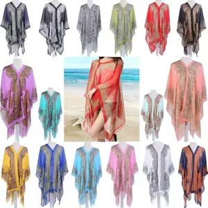 Robe de plage imprimée, pour femmes, bikini, costume de bain de bonne qualité, vêtement de plage, tendance 2020