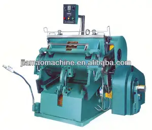 ML creasing and paper die cutting Machine /paper package diecutting Machine