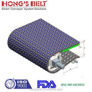 Banda Transportadora Modular <span class=keywords><strong>de</strong></span> <span class=keywords><strong>Rodillos</strong></span> Hongsbelt HS-2800C, Banda Transportadora Modular <span class=keywords><strong>de</strong></span> <span class=keywords><strong>Bolas</strong></span> - Product Image 2