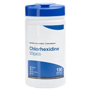 Infection prevention chlorhexidine wipes