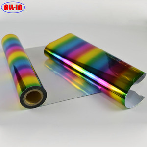 Color del arco iris, <span class=keywords><strong>la</strong></span> lámina de estampación en caliente para papel/invitación de <span class=keywords><strong>la</strong></span> boda - Product Image 1