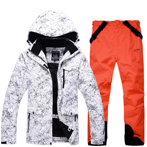 New Design High Quality Hot Sell Men Women Couple Warm Thick Outdoor <strong>Waterproof</strong> <strong>Winter</strong> Ski Pants Ski Suit Ski <strong>Jacket</strong> - Product Image 6