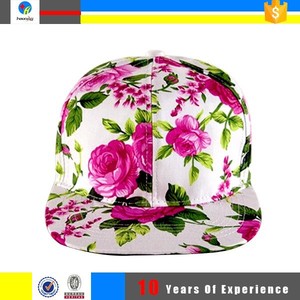 Factura de encargo plana flor casquillos del snapback - Product Image 6