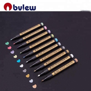 Bview Art Meilleures ventes 10 couleurs Stylos marqueurs métalliques STA pour le bricolage - Product Image 2