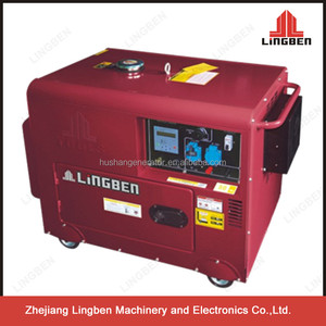 ATS Lingben China <span class=keywords><strong>llave</strong></span> de arranque silencioso 5kva generador diesel precio generador de comprar en china con motor 186FA - Product Image 1
