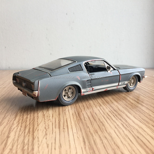 Personnalisation <span class=keywords><strong>de</strong></span> voitures anciennes en métal gris 1/24, modèle <span class=keywords><strong>de</strong></span> <span class=keywords><strong>voiture</strong></span> vintage 1/24, impression 3D - Product Image 5