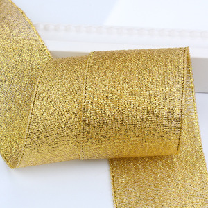 Toptan noel, şeker, hediye ambalaj şerit, <span class=keywords><strong>1</strong></span>.5 inç renkler Glitter metalik şerit - Product Image 6
