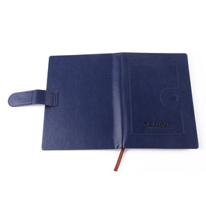 Custom PU Leather Business Magnet Closure Planner Embossed logo Agenda Organizer <strong>Notebook</strong> - Product Image 4