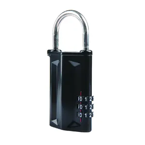 YH9169 3-दरवाजा घुंडी के लिए अंकों चाबी ताला बॉक्स संलग्न करने के लिए दरवाज़े के हैंडल