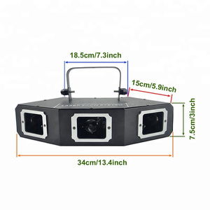Caliente KTV escenario <span class=keywords><strong>Diso</strong></span> al aire libre 4IN1 alta haz de luz láser - Product Image 4