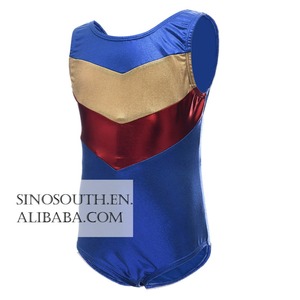 <span class=keywords><strong>Justaucorps</strong></span> de gymnastique athlétique brillant à double V pour petites filles, modèle 2017 - Product Image 2