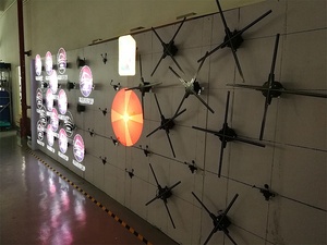 Sản Phẩm Phổ Biến nhất Giáng Sinh Trang Trí LED Hiển Thị Fan 3D Hologram Chiếu - Product Image 6