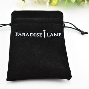 Produits pas cher et pratique chaude <span class=keywords><strong>velours</strong></span> noir pochette en satin bijoux emballage - Product Image 5