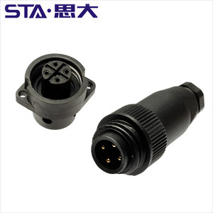 Ca 3 LS nam rd24 3 + PE 4p không thấm nước cắm RD24-4A-P DIN 16A PA66 + GF30 % kết nối - Product Image 4