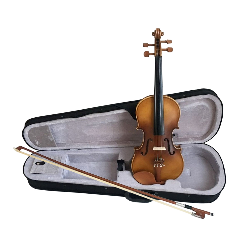 Aiersi Sinomusilk Wholesale price China made violin factory musical instrument violin with free case