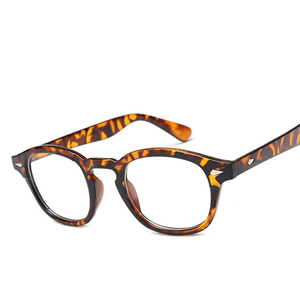 Montura de <span class=keywords><strong>Gafas</strong></span> Vintage 3019 para Hombre, Estilo <span class=keywords><strong>Johnny</strong></span> <span class=keywords><strong>Depp</strong></span>, <span class=keywords><strong>Gafas</strong></span> de Diseñador para Mujer, Lentes Transparentes Clásicas, Monturas Ópticas para <span class=keywords><strong>Gafas</strong></span> - Product Image 4