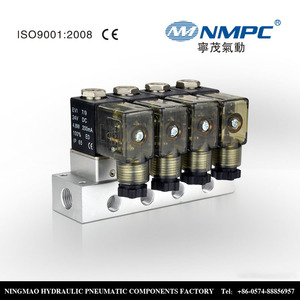 2 way air ventil luft überprüfen ventil angepasst elektrische auspuff magnetventil verteiler - Product Image 2