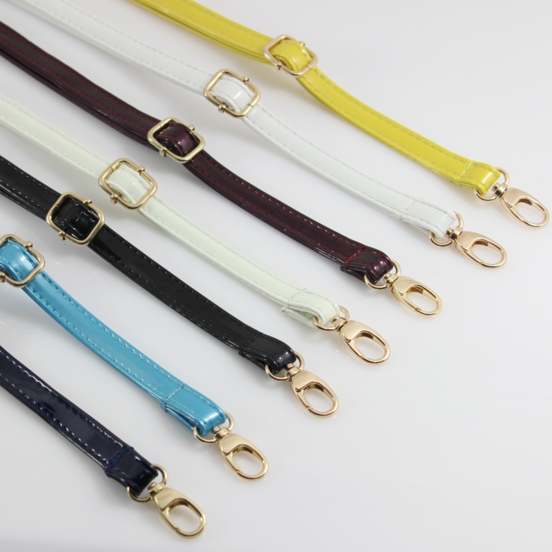 Ручная работа ремешок 70-130 см регулируемая длина красочная сумка через плечо из искусственной кожи ручки для разных цветов