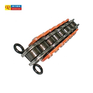 Aleación de alta resistencia <span class=keywords><strong>525</strong></span> O-ring <span class=keywords><strong>Cadena</strong></span> de motocicleta de color 120 enlaces 39KN Resistencia a la tracción ISO9001 Certificado para motocicletas de carreras - Product Image 2